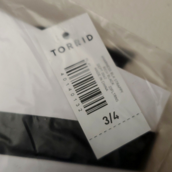 ❤️NWT VINTAGE TORRID BRALETTE STRAPPY BREAST HARNESS BONDAGE LINGERIE PLUS SIZE - Picture 7 of 11
